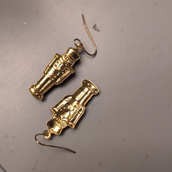 Nutcracker Swarovski Crystal Dangle Earrings - Picture 5 of 6